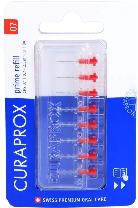 CURAPROX CPS 07 prime Interdentalbürsten Refill 8 St.