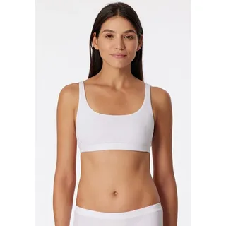 SCHIESSER Damen Bustier Organic Cotton - Pure Rib - 36