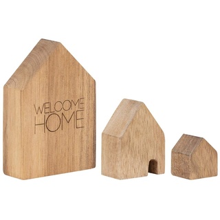 Räder [W2310] Living Holzhäuser Set Welcome Home 9,5x6,5x2,5cm (größtes)