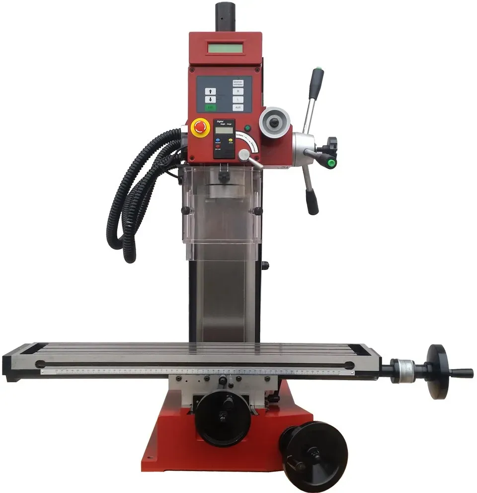 Bohr-/Fräsmaschine SIEG SX3L mit Gewindeschneid-Funktion