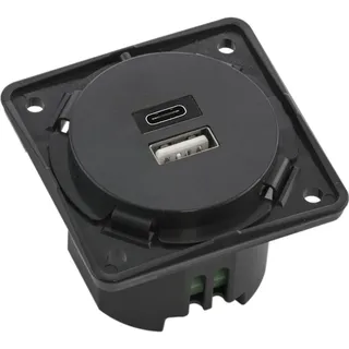 Berker USB-Steckdose 230V 2-fach Anthrazit 2 St.