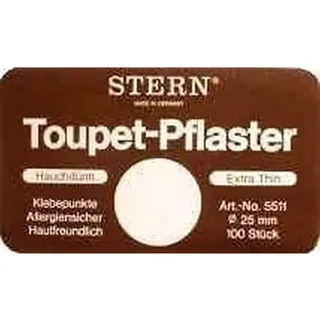 Stern Toupetpflaster Punkte