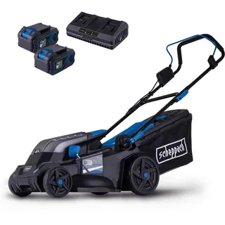 SCHEPPACH BC-MP380-X 20V-IXES 38cm 2x4,0Ah Akku+Doppelladegerät