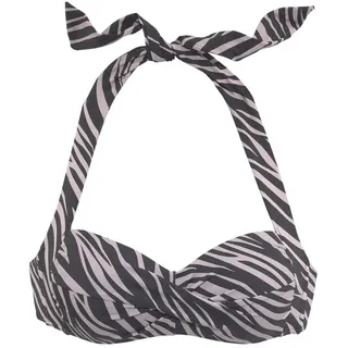 LASCANA Bandeau-Bikini-Top Damen Schwarz 34 Cup B