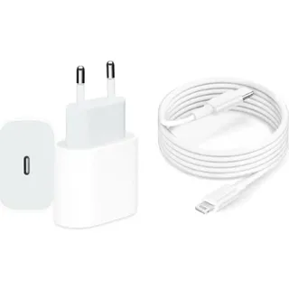 FADEDA USB C Ladegerät Ladekabel für iPhone 16/16 Plus/16 Pro/16 Pro Max/15/15 Plus/15 Pro/15 Pro Max, Galaxy S20fe - S25 und S8 - S10 und A12-A13, A33 und A50 - A55 5g 10W Type C Adapter