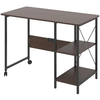 Maclean Brackets Maclean MC-411 B Klapptisch 107x45x75cm, mit Platte, Farbe Nussbaum dunkel
