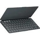 LOGITECH Keys-To-Go 2 für iPad, iPhone, Mac und Apple TV kabellose Tastatur Graphite