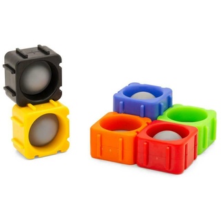 Bubbles Baustein Rechteck | 6er Set | Basismodul | Feinmotoriktraining