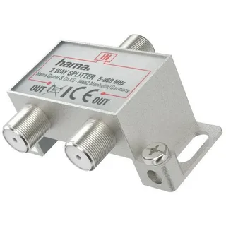 Hama Breitband-Kabelverteiler, 2-Fach