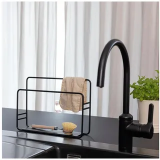 metallbude Spültuchhalter Nia Stahl Schwarz