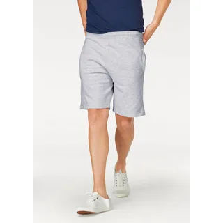 FRUIT OF THE LOOM FRUIT OF THE LOOM, Herren, Gr. L (48/50), N-Gr, grau (hellgrau, meliert), Sweatware, Obermaterial: 80% Baumwolle, 20% Polyester, meliert, unifarben, bequem kniefrei, Hosen Sweatshorts, Sommerhose in bequemer Form, Topseller
