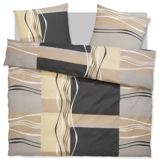 Linon beige 200 x 200 cm + 2 x 80 x 80 cm