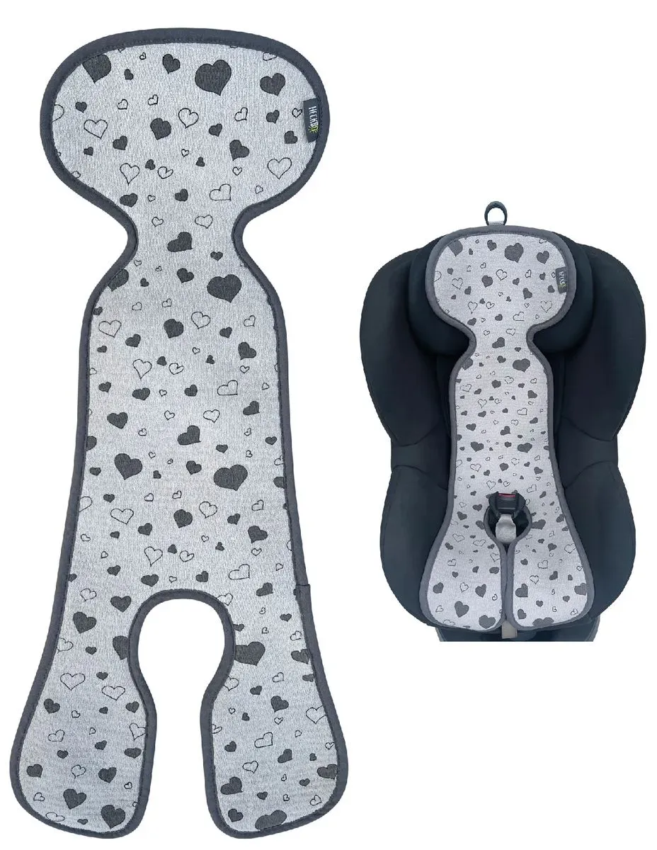 Heckbo Auto Sitzauflage Kinder Herzen-Design