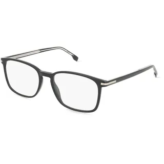 Boss 1727 Herren-Brille inkl. Gläser Vollrand Eckig Acetat-Gestell 42/18/145, schwarz