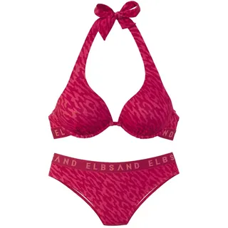 ELBSAND Bügel-Bikini Damen hummer bedruckt Gr.44 Cup C