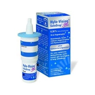 Hylo-Vision Safe Drop Gel Spar-Set 4x10ml
