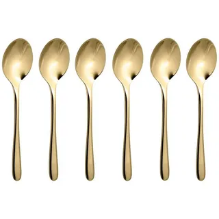 Sambonet Taste PVD 6 Cucchiaini Moka Oro Lucido