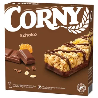 CORNY Müsliriegel Schoko 6 x 25 g
