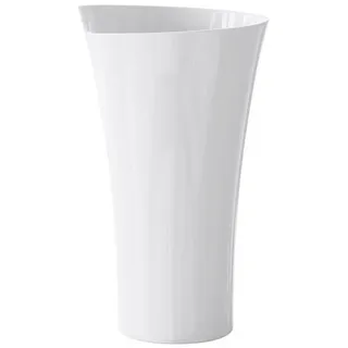 doporro Waschbecken Standwaschbecken Waschtisch Standsäule Rund Aus Mineral Col30 weiß