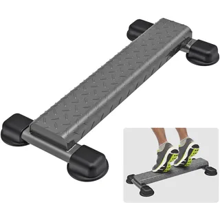 Lifeswell Wadenhebestange aus Stahl, vielseitige stehende Wadenhebemaschine, breiter, Rutschfester massiver Wadenblock, abgerundetes Kanten-Design, perfekt für Wadendehnung, Kniebeugen, Fußdehnung