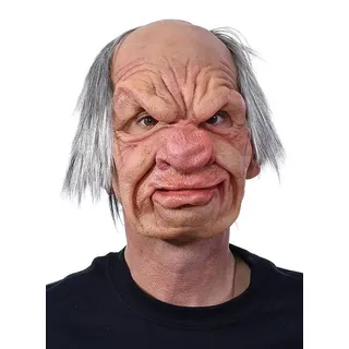 Zagone Studios Verkleidungsmaske Garstiger Opa gelb