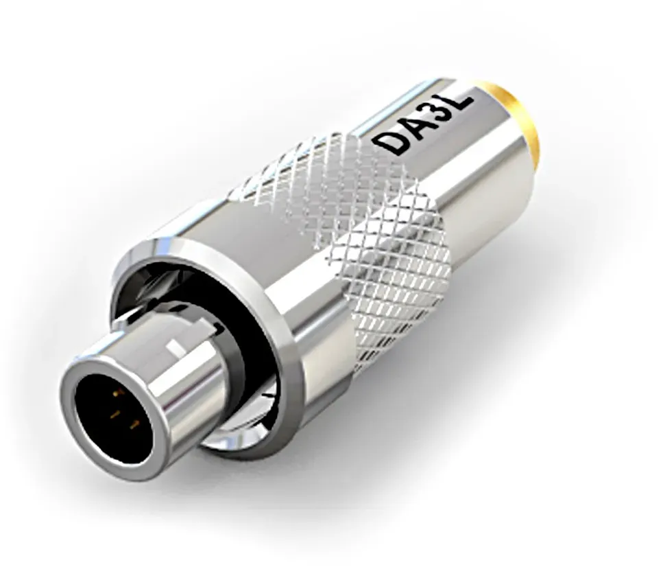 DA3L (Lemo) Microdot Adapter for W.Lav