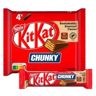 Nestlé KitKat Chunky 4ST 160g,