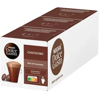 Nescafé DOLCE GUSTO Chococino Kakaokapseln 3er Pack (3 x 16 Kapseln)