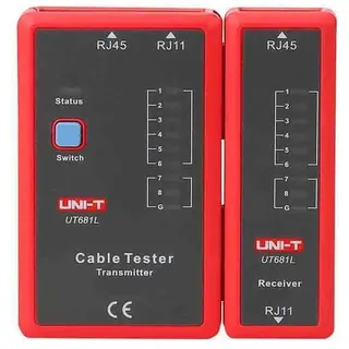UNI-T, UT681L, Kabeltester für RJ45 Ethernet und RJ11 Telefonkabel