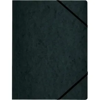 Herlitz Eckspannmappe A4 Schwarz 5 St.