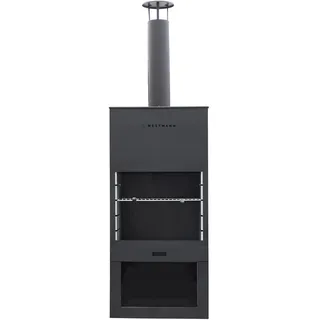 Westmann Grill und Gartenkamin Schwarz