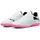 puma white/puma black/poison pink 44