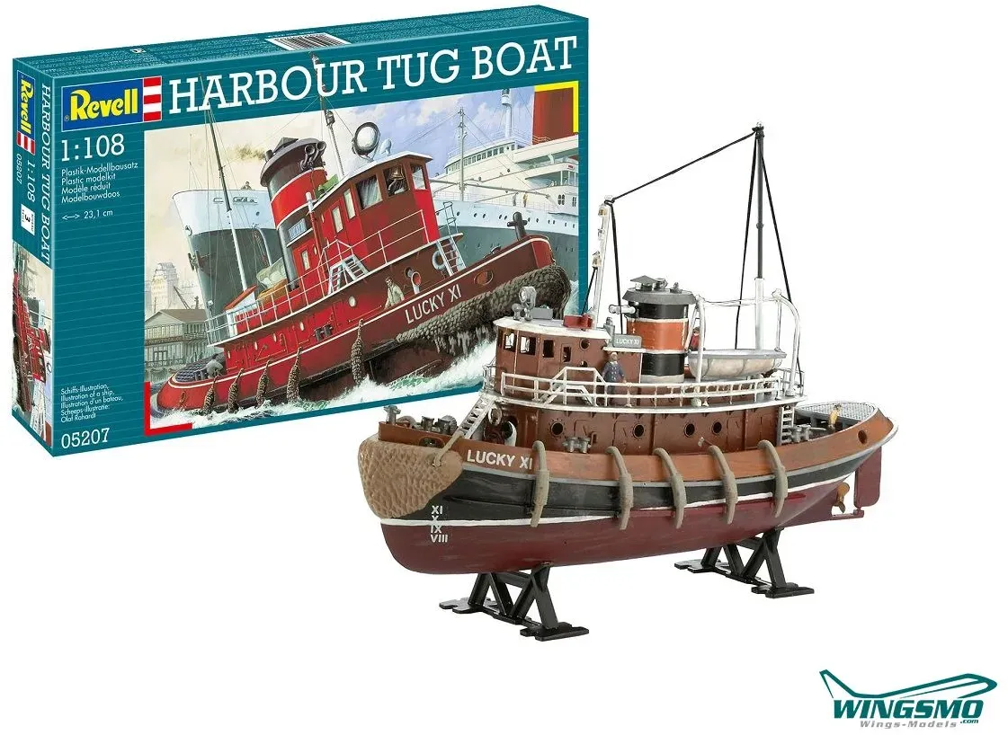 Revell Model Sets Harbour Tug Boat 1:108 65207