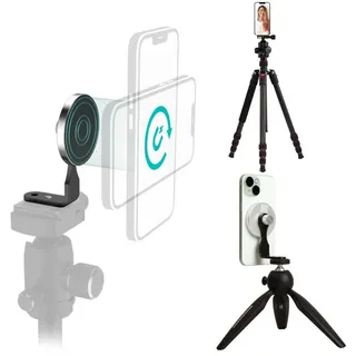 Hama MagPod Smartphone Halterung, Schwarz