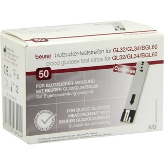 Beurer GL32/GL34/BGL60 Blutzucker-Teststreifen