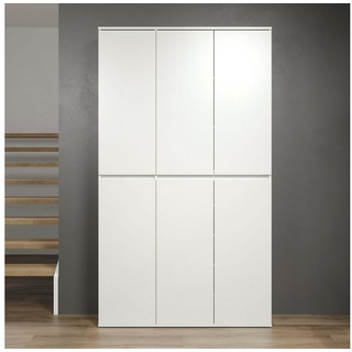 trendteam smart living - Multifunktionsschrank Mehrzweckschrank - Garderobe - Nevada weiß