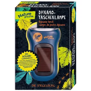 Die Spiegelburg 16447 Dynamo-Taschenlampe Nature Zoom (blau)