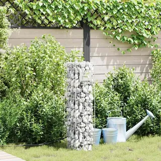 vidaXL Gabionensäule 25 x 25 x 100 cm