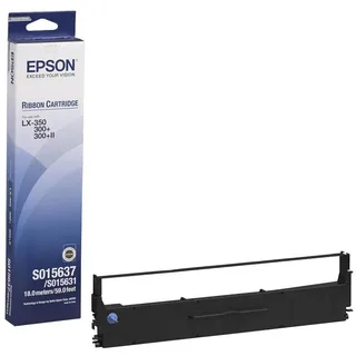 Farbband LX-350, schwarz, kompatibel mit Epson LX300, LX350, LX400, FX80, MX82, RX105-17M C13S015637