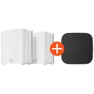 Glasfaser-Bundle aus Asus ZenWiFi AiMesh Extendable Router 2er Pack + Telekom Glasfaser Modem 2