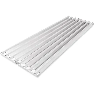 Broil King Edelstahl-Grillrost in V-Form für Baron, Crown – edelstahl, wendbar