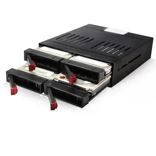 (OImaster) HE-2006 optisches Laufwerk Bit SATA integrierte Festplattenbox unterstützt 4 2,5-Zoll-SATA-Festplatten, Plug-and-Play