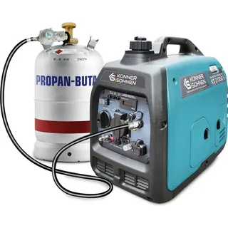 Könner & Söhnen LPG/Benzin-Inverter-Generator KS 3100iG S