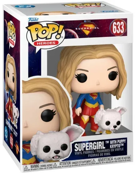 Funko - POP! - Supergirl (2026) – Supergirl with Puppy Krypto Vinyl