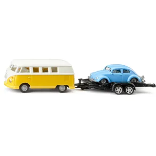 Sieper GmbH SIKU 2567 - VW T1 mit Anhänger und VW Käfer, SIKU SUPER