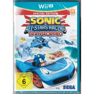 Wii U SPIEL - SONIC ALL-STARS RACING TRANSFORMED SPECIAL EDITION (NEUWARE) NEU #