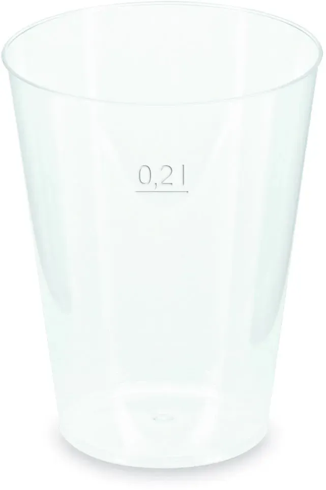 Pfandbecher (PP) wiederverwendbar Ø68mm 0,2L