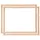 BK BILDERRAHMEN KOLMER Schattenfugenrahmen Eiche Hell 70x100 2er Set
