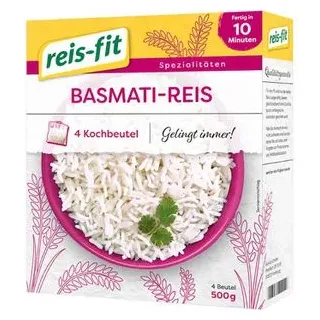 Reis-Fit Reis Basmati, Langkorn, 4 Kochbeutel, 500g