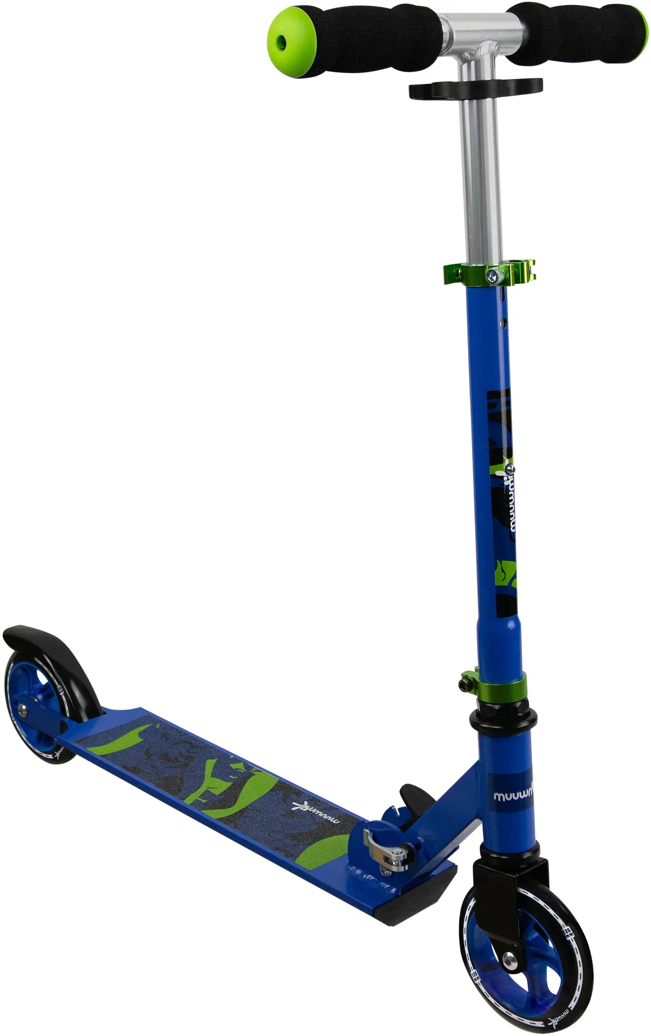 muuwmi Aluminium Scooter 125 mm blau